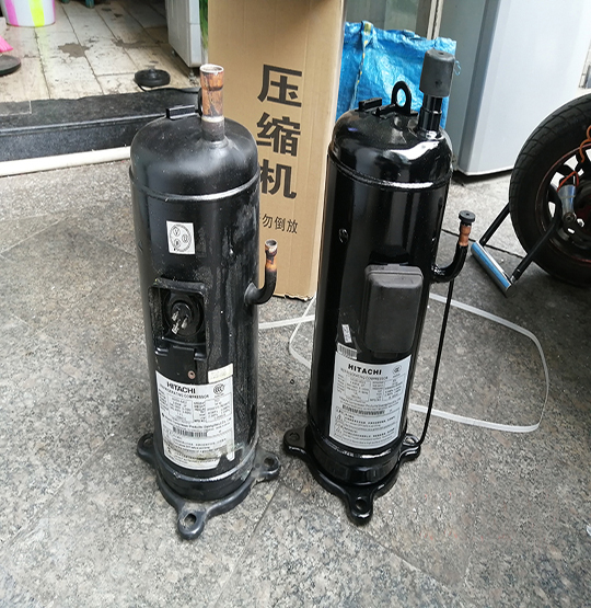 长白中央空调压缩机的更换维修